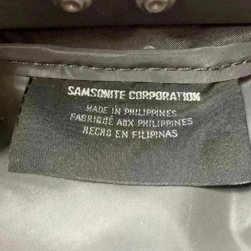 Samsonite Carry On Overnight Shoulder Bag Travel Duffle Luggage Bag Gray EUC